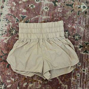 Beige Women's Shorts